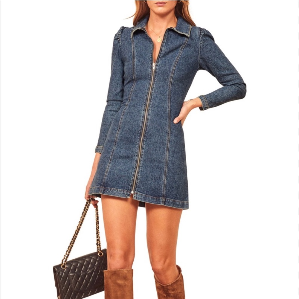 Reformation Jeans Kensington Dress Size 6